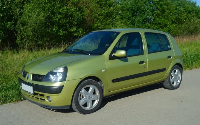 samochody osobowe Renault Clio cena 7800 przebieg: 113500, rok produkcji 2003 z Warszawa